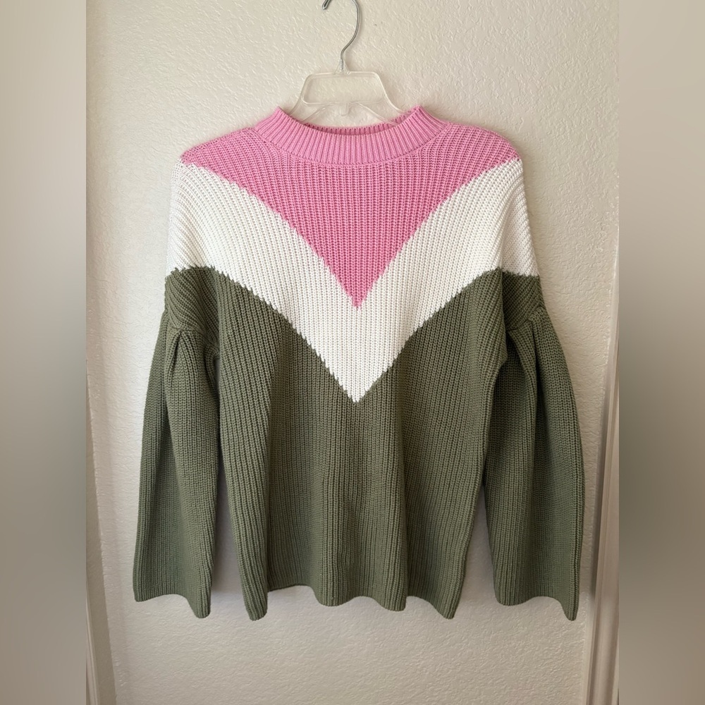 Lovers + Friends Mock Neck Sweater Size Small NWT